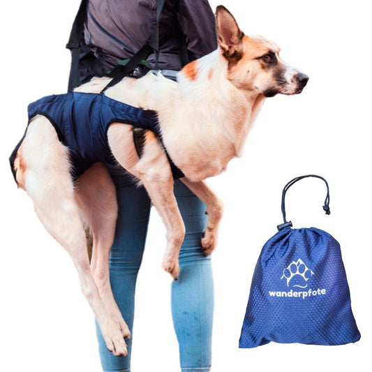 Wanderpfote Tragehilfe für Hund & Notfall-Rucksack bei Wanderungen