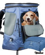 Wanderpfote Hunderucksack Größe M in blau - Daypack