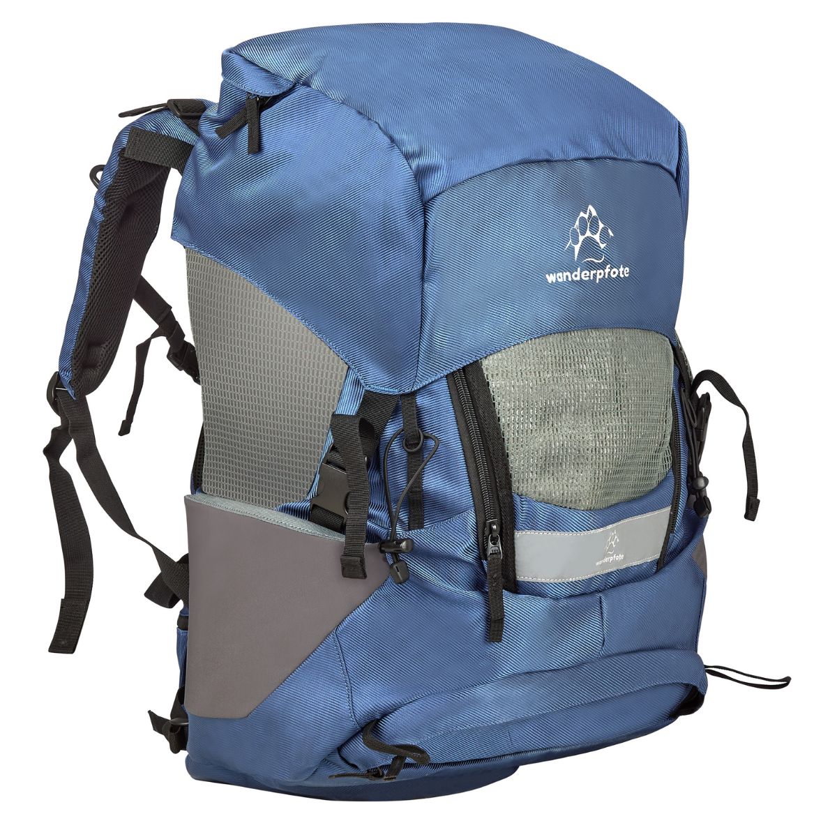 Wanderpfote Hunderucksack Größe S in blau