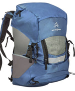 Wanderpfote Hunderucksack Größe S in blau