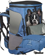 Wanderpfote Hunderucksack Größe M in blau